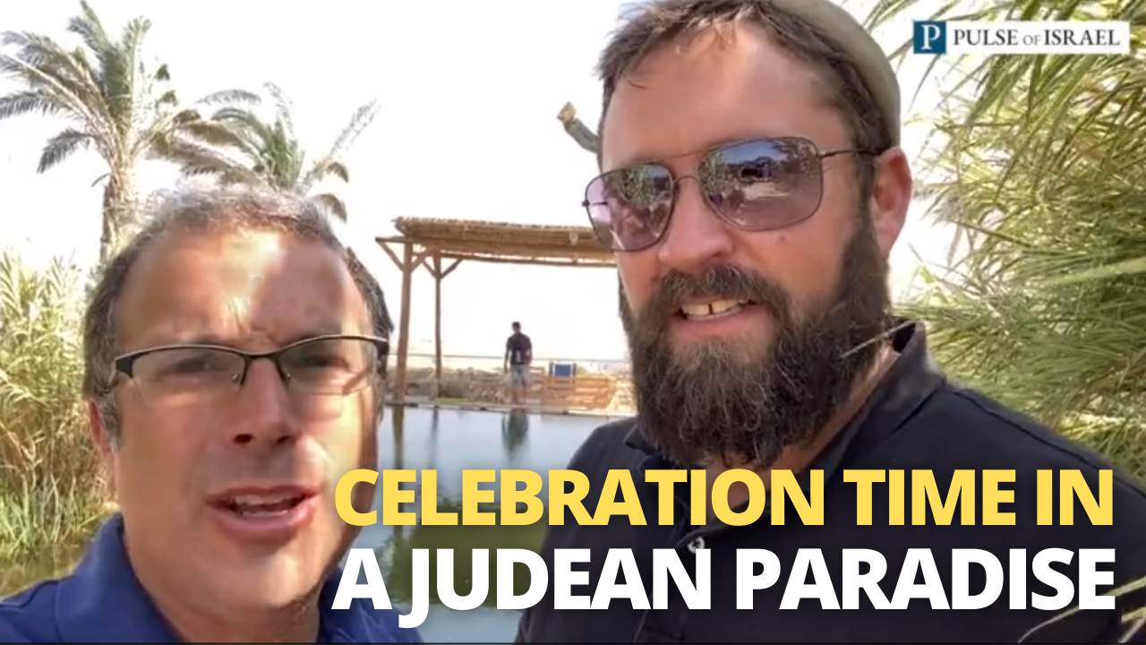 Celebration Time in a Judean Paradise